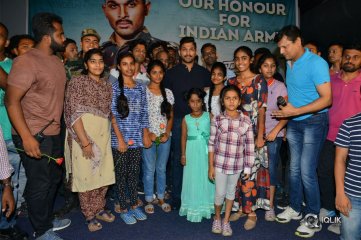 Army People Watching Naa Peru Surya Naa illu India Movie Photos